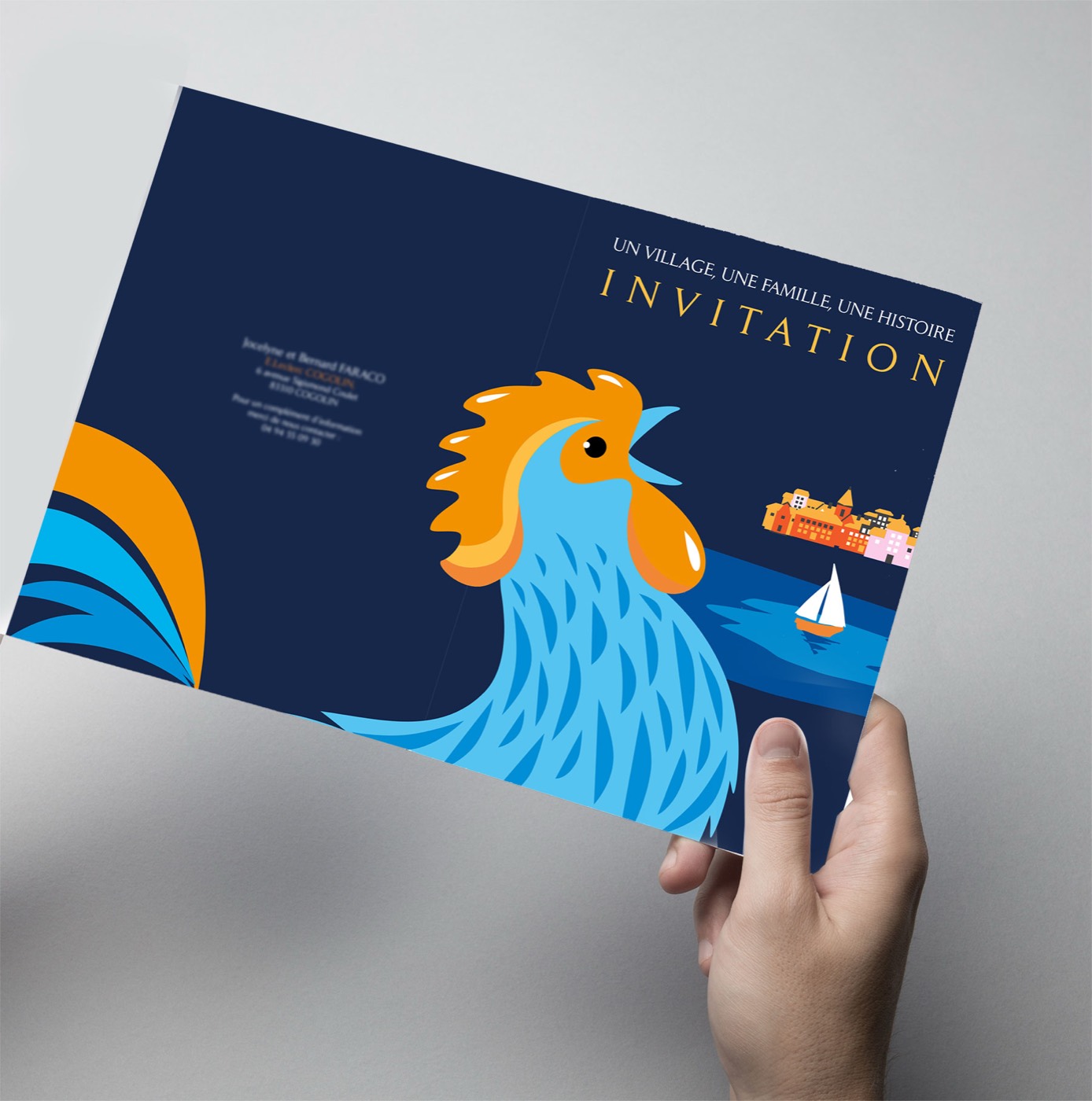Invitation · Un village, une famille, une histoire