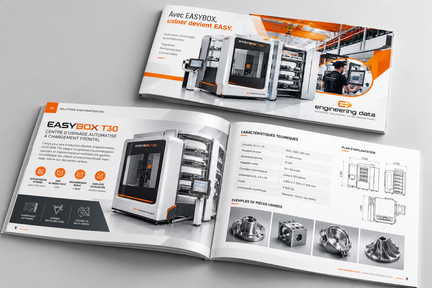 Catalogue, brochure, livre