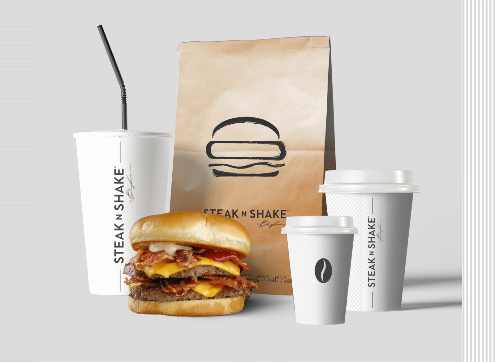 Steak N Shake · Packaging